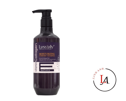 Gội Lusstaly Collagen 500ml phục hồi siêu mượt